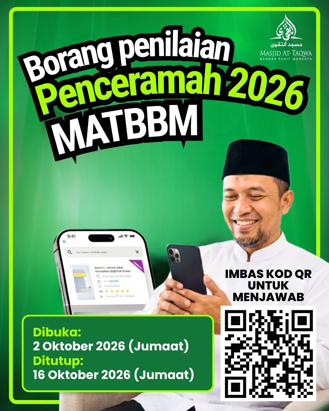 PENILAIAN PENGKULIAH MATBBM TAHUN 2026